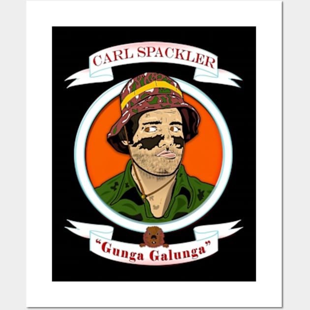 Carl Spackler Caddyshack Gunga Galunga Quotes Fun Wall Art by Ahana Hilenz